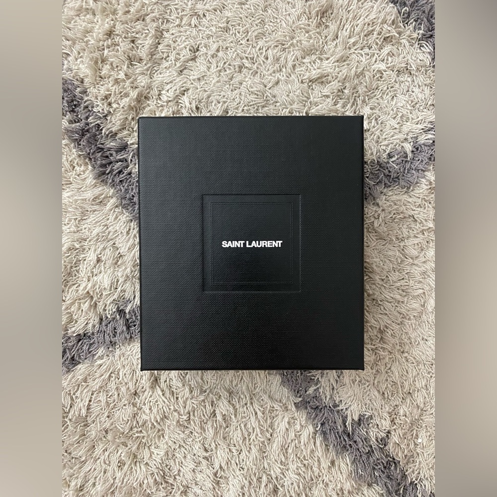 Saint Laurent Authentic Wallet Box